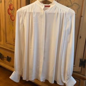 Beautiful silk blouse.